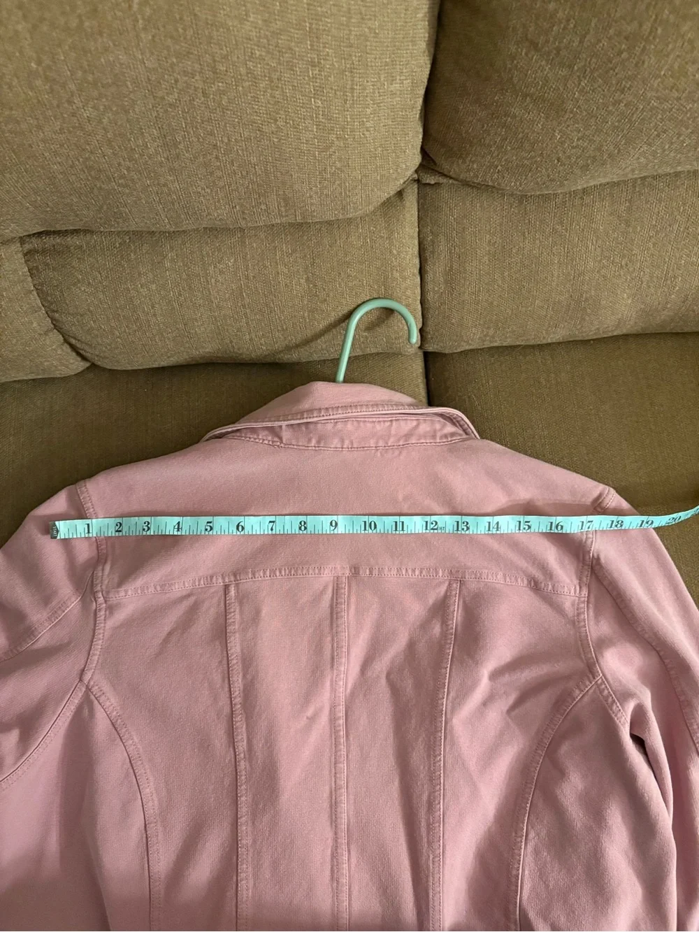 Women's Pink Zip-Front Jacket Size 1X